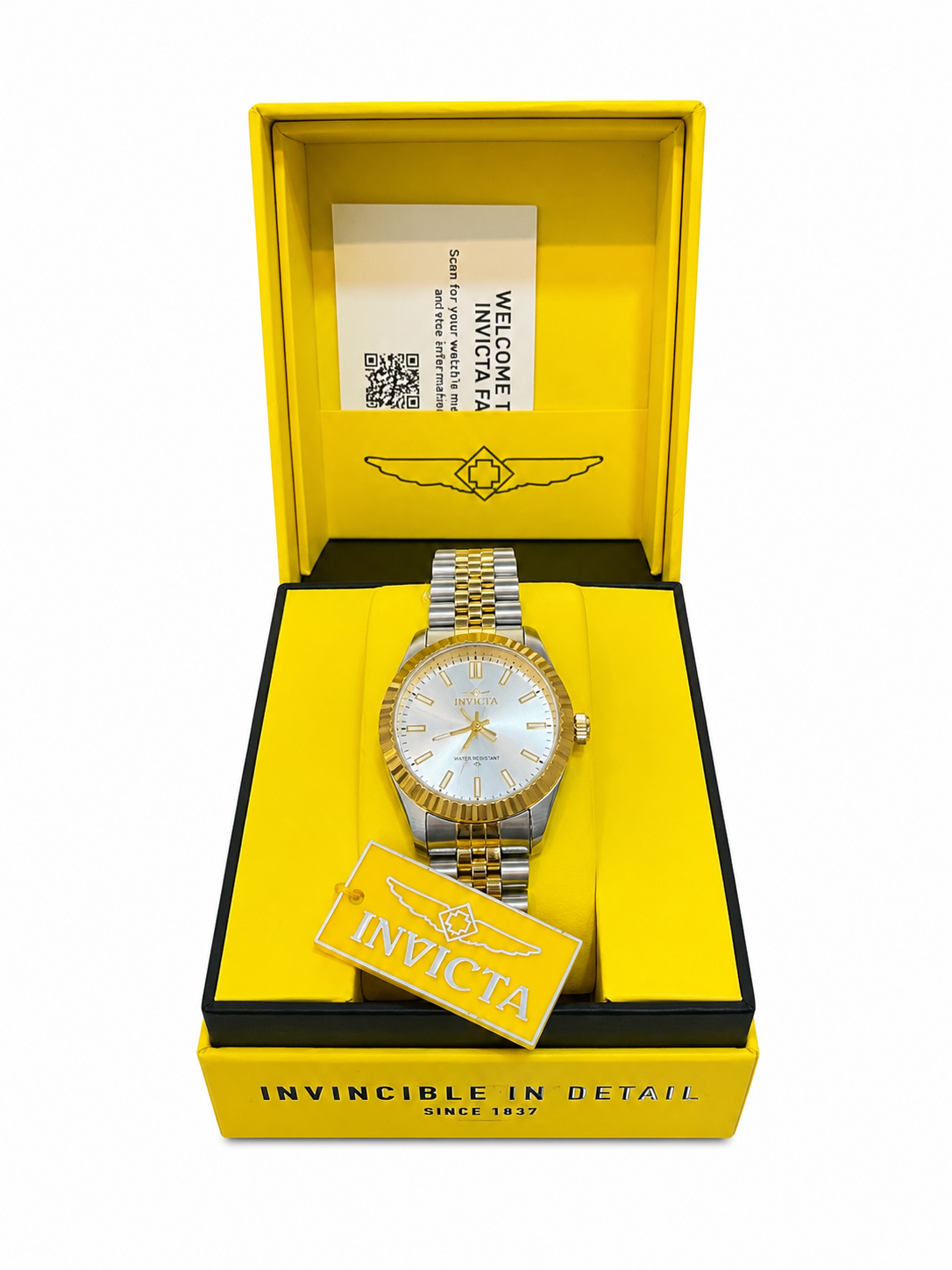 Invicta watch in gold box